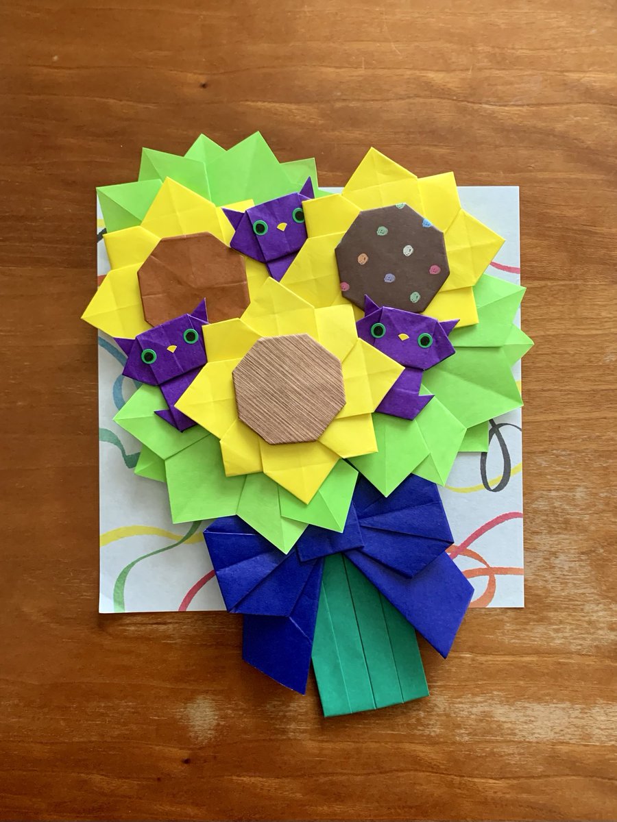 折り紙カーネーション