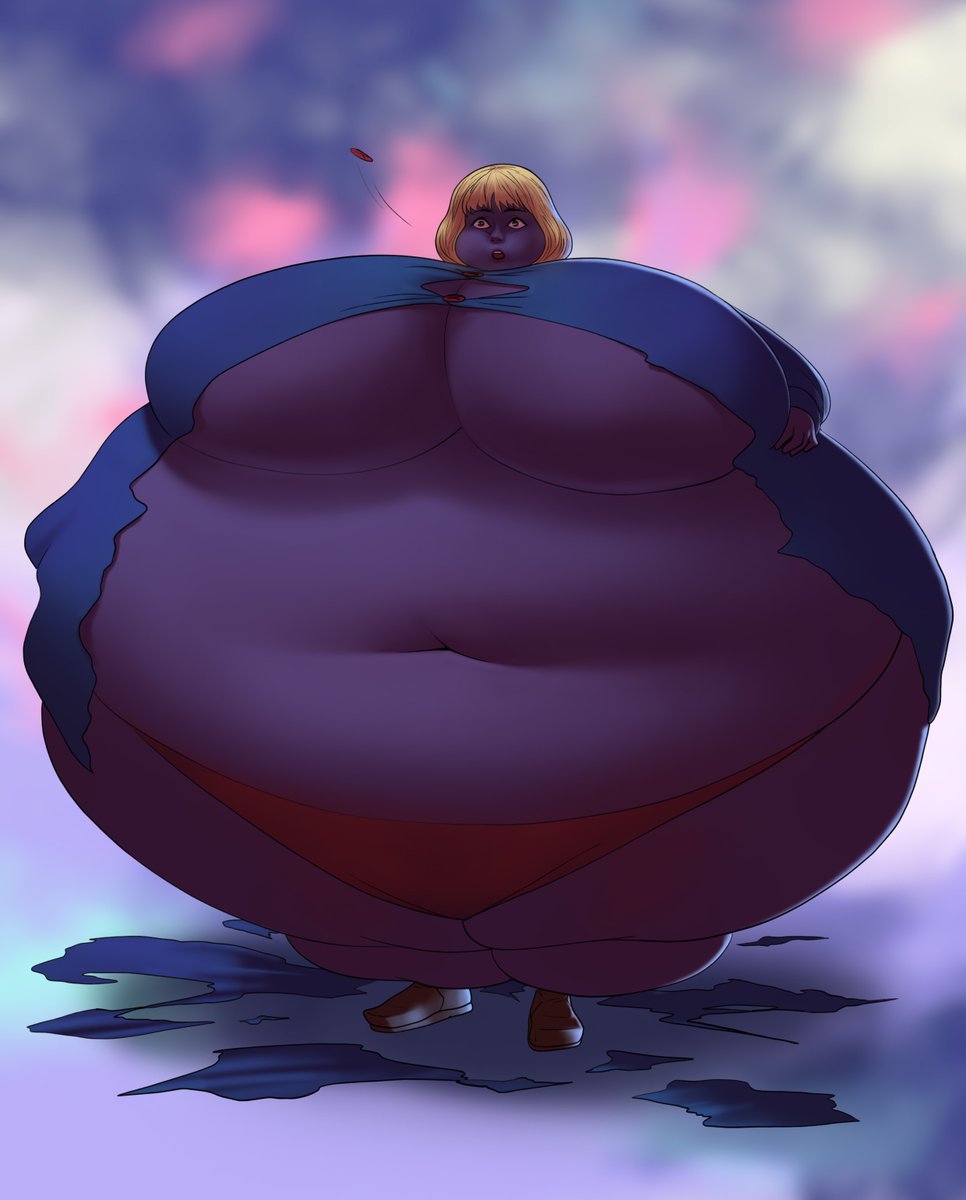chubby bbw violet beauregarde blueberry inflation sequence. 