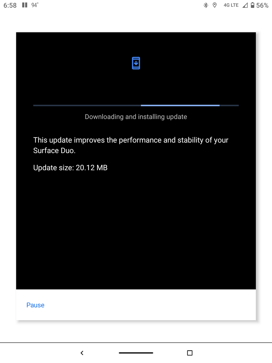 jvsdev's tweet image. The #SurfaceDuo update is out for unlock devices.