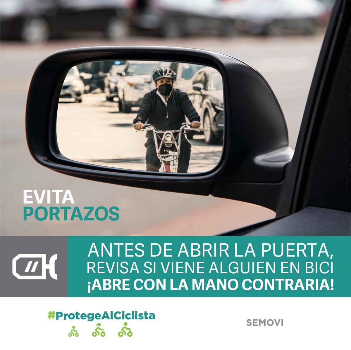 locatel_mx's tweet photo. Respeta señalamientos al conducir en la Ciudad de México, concéntrate al manejar y caminar. ⛔

¡La cultura la formamos todas y todos! 🙌 https://t.co/SzeYDOVKtC