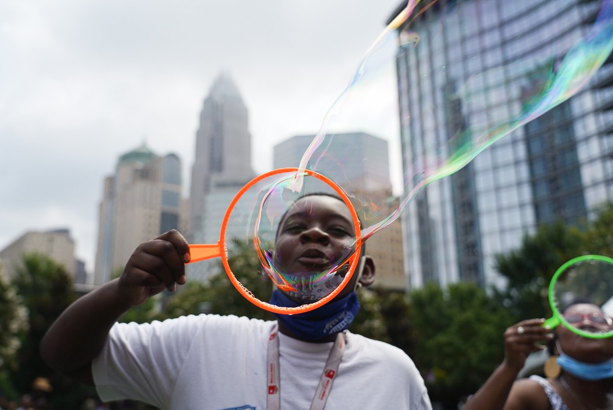 NovantHealth's tweet photo. If we could describe #NHWelcomeBackFest #Charlotte in one word: EPIC. #QueenCity, you showed up!🤩The fun continues in Wilmington (August 7) and Winston-Salem (August 21) and we can't wait to see you there. https://t.co/wfeMvb9Aen https://t.co/uYtOtbtMBB