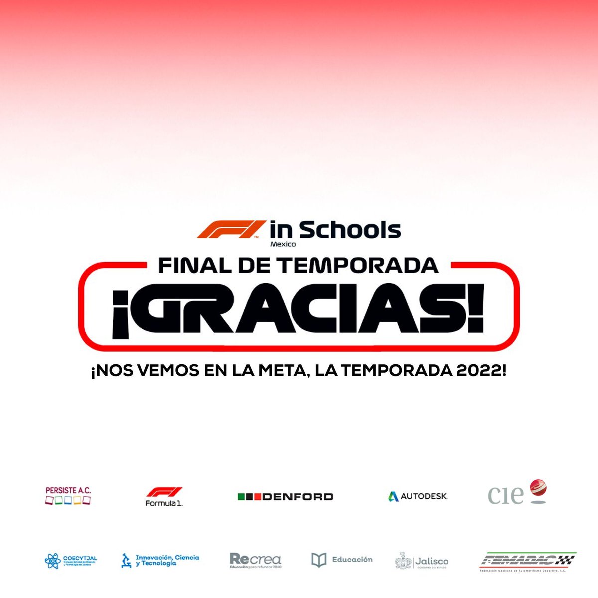 Este fin de semana acabó la temporada 2020-2021, en su etapa nacional. 🏎😍

Muchas gracias a todos los y las competidores, familiares, mentores, instituciones, staff y patrocinadores que hicieron realidad un año más de la #NacionalF1s 🇲🇽👏