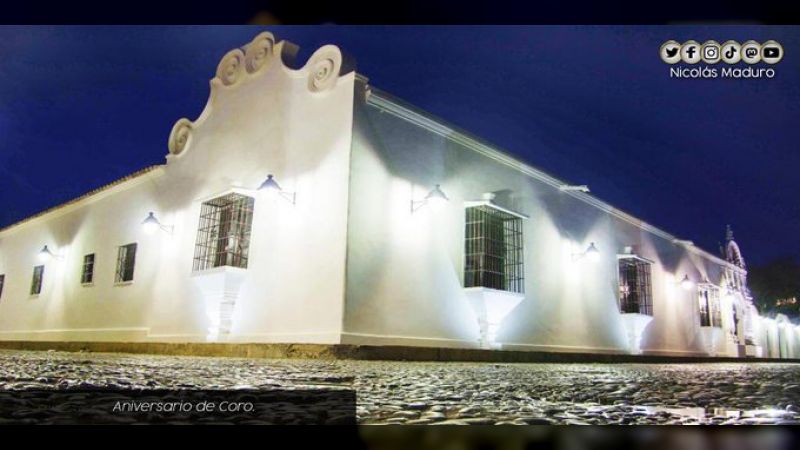 Presidente Maduro: Celebramos los 494 años de la primera capital de la Patria, Santa Ana de Coro mazo4f.com/246481  #ConChavezBatallaYVictoria