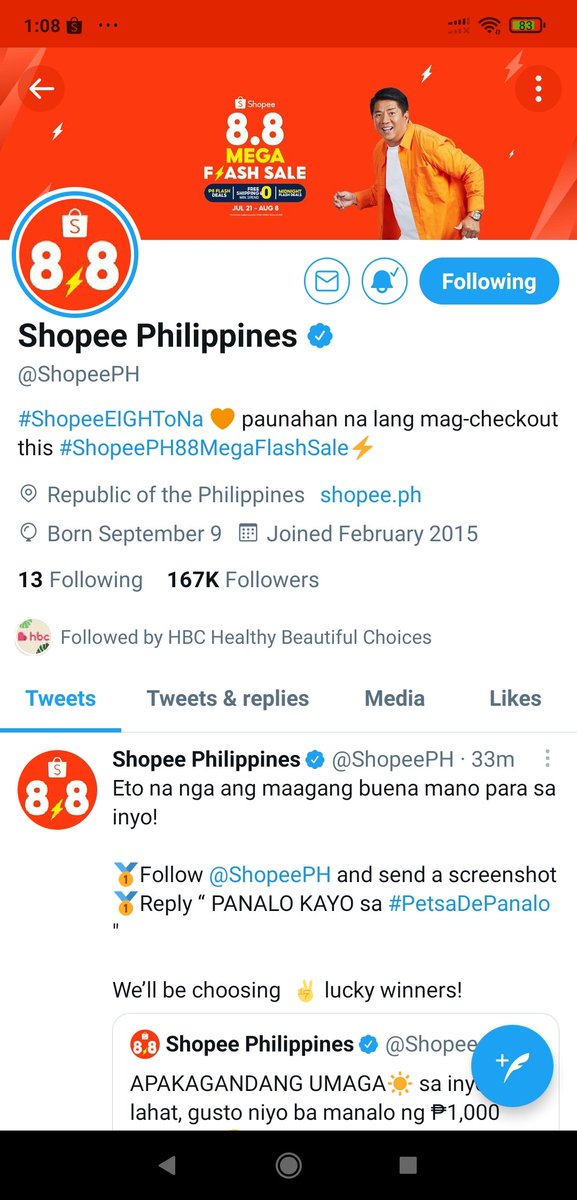 BonnySolace's tweet photo. @ShopeePH PANALO KAYO sa #PetsaDePanalo https://t.co/HGVF2rIC7m