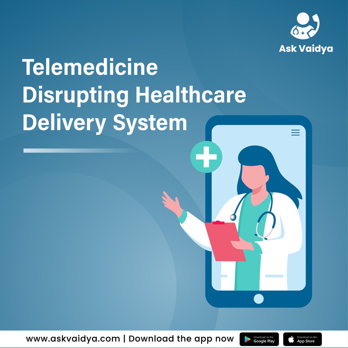 AskVaidya's tweet photo. Telemedicine is a service that is rapidly evolving to provide increased access to high-quality healthcare that is efficient and cost-effective, especially amid the current COVID-19 pandemic.

https://t.co/PHJTWSB4u4

#healthcare #Covid_19 #Telemedicine  #askvaidya https://t.co/fqa8bT1Y8u
