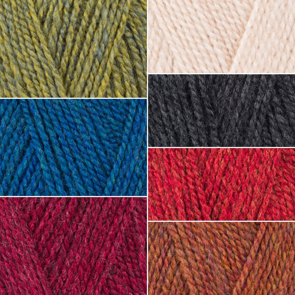 🧶🧶 NEW 🧶🧶 Stylecraft have launched 7 NEW shades of Highland Heather DK – Marmalade, Terrier, Firth, Hawthorn, Lichen, Tayberry and Brose. #thelostsheepwoolshop #stylecraft #stylecraftyarns #stylecrafthighlandheathers #newshades #newyarn #newcolours #new #newinstock