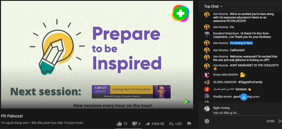 #PDPalooza provides me with a lot of information!!!
Thank you so much, @Flipgrid💙
I can't wait for the next session!
