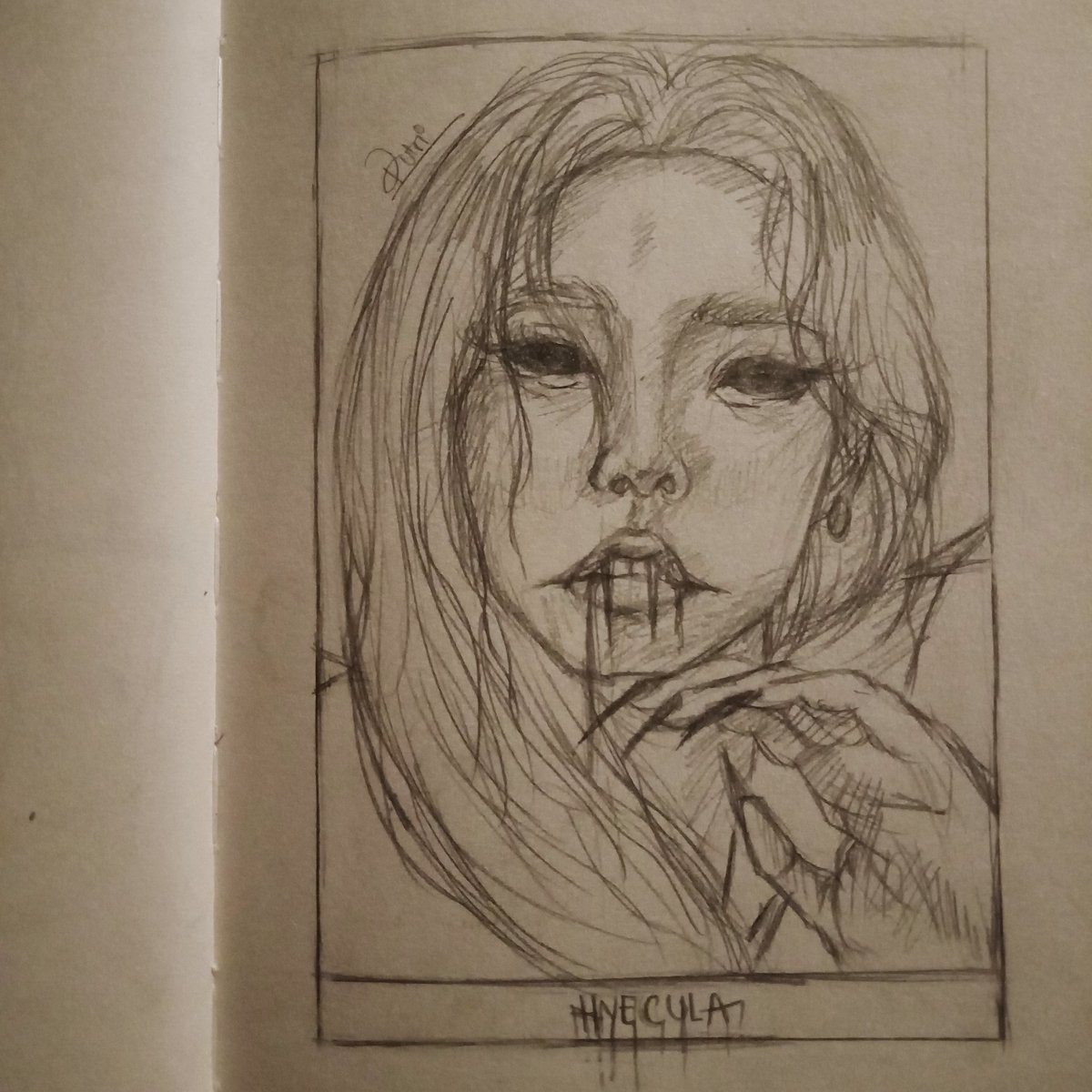 tertendang's tweet photo. hyecula 🧛🏻‍♀️🩸

#loonafanart #LOONA #OliviaHye @loonatheworld https://t.co/CGA52vQKYL