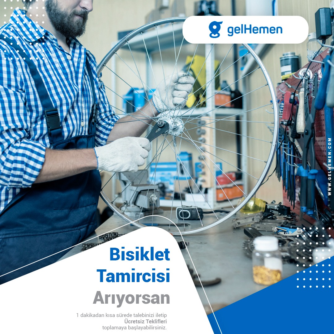Hem kendi sağlığımızı hem de çevreyi korumak için bisikletlerimizi depolardan çıkarıp ulaşımda kullanmaya başlıyoruz. Bakımlarını yaptırmak için de bisiklet tamircileri “gelHemen”de…
gelhemen.com/tr/service/tam…

#gelhemen #bisiklettamiri #bisikletservisi #bisikletbakımı  #bikecare