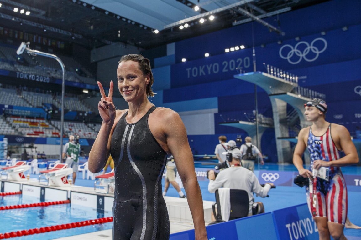 Federica Pellegrini entra in finale olimpica dei 200 stile per la quinta volta. Per il nuoto questa è un’impresa leggendaria. Tutti in piedi, tanto di cappello