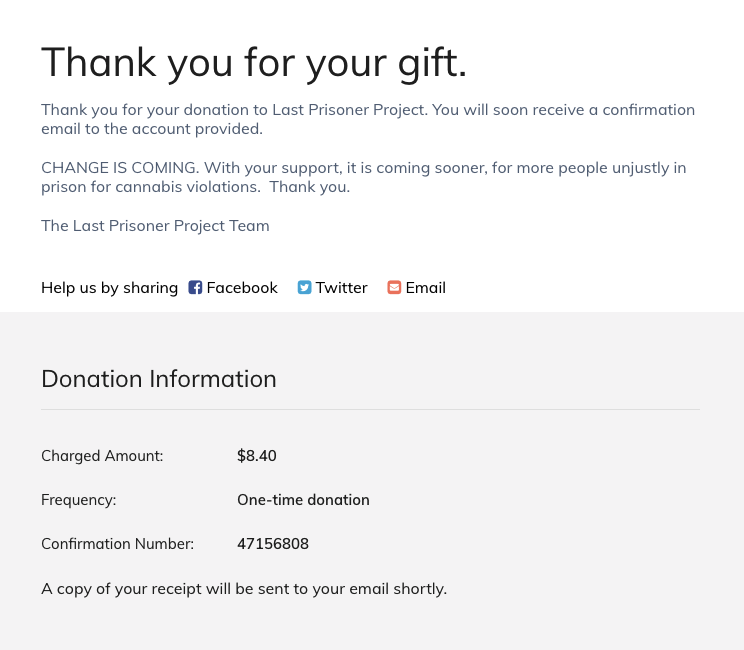 Thank you again for your support <a href="/phunk2243/">9999999333</a>. Your nuggies have been put to good use and are working for their cause!