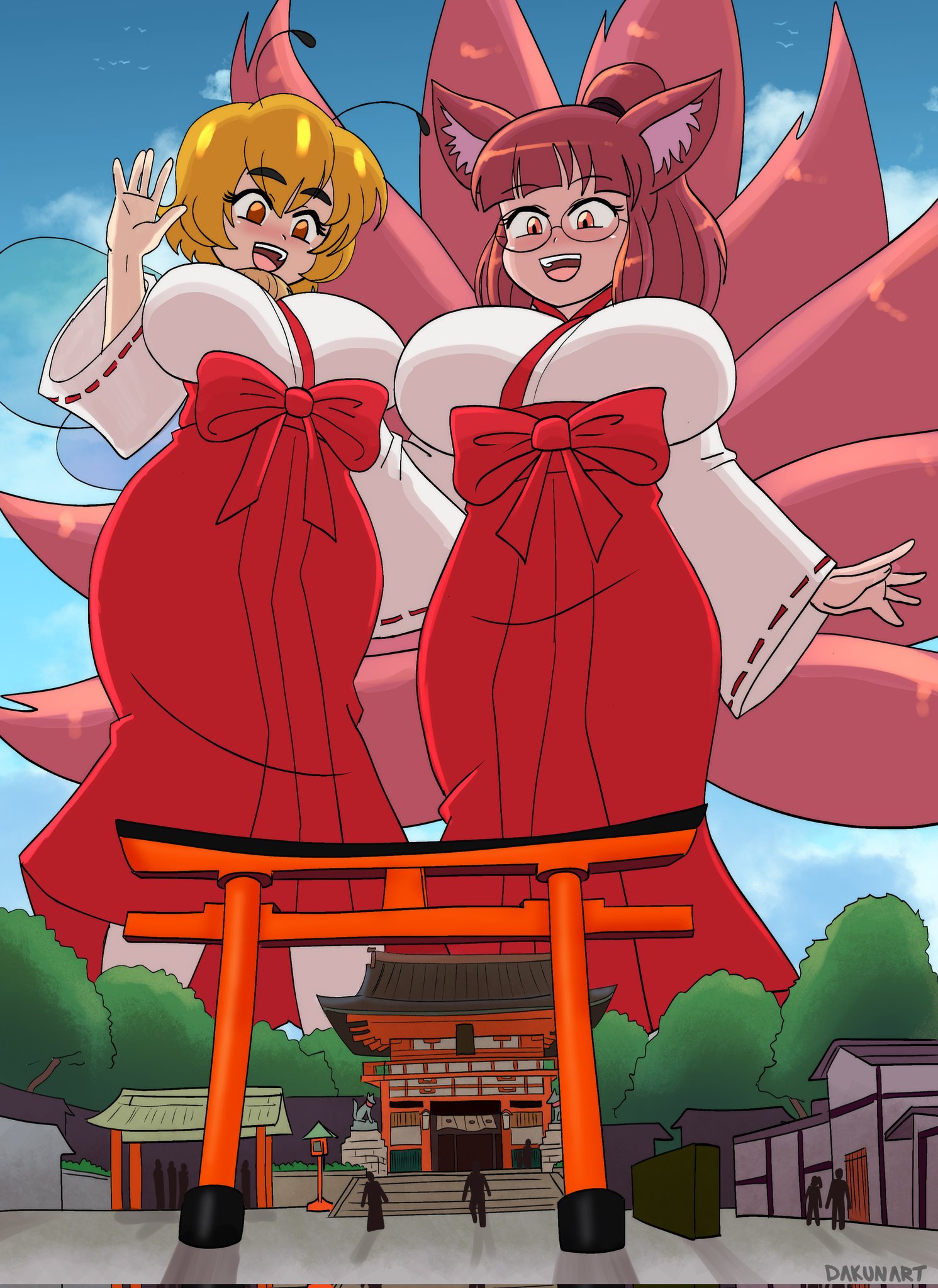 Dakun Art *COMMS CLOSED* on X: Looks like GTS Mely found a friend while  visiting Japan for the Olympics 👀 Full Body Comm. for @KagaReformed ♥️  #giantess #gts #sizetwitter t.co2TbIR54W5q  X