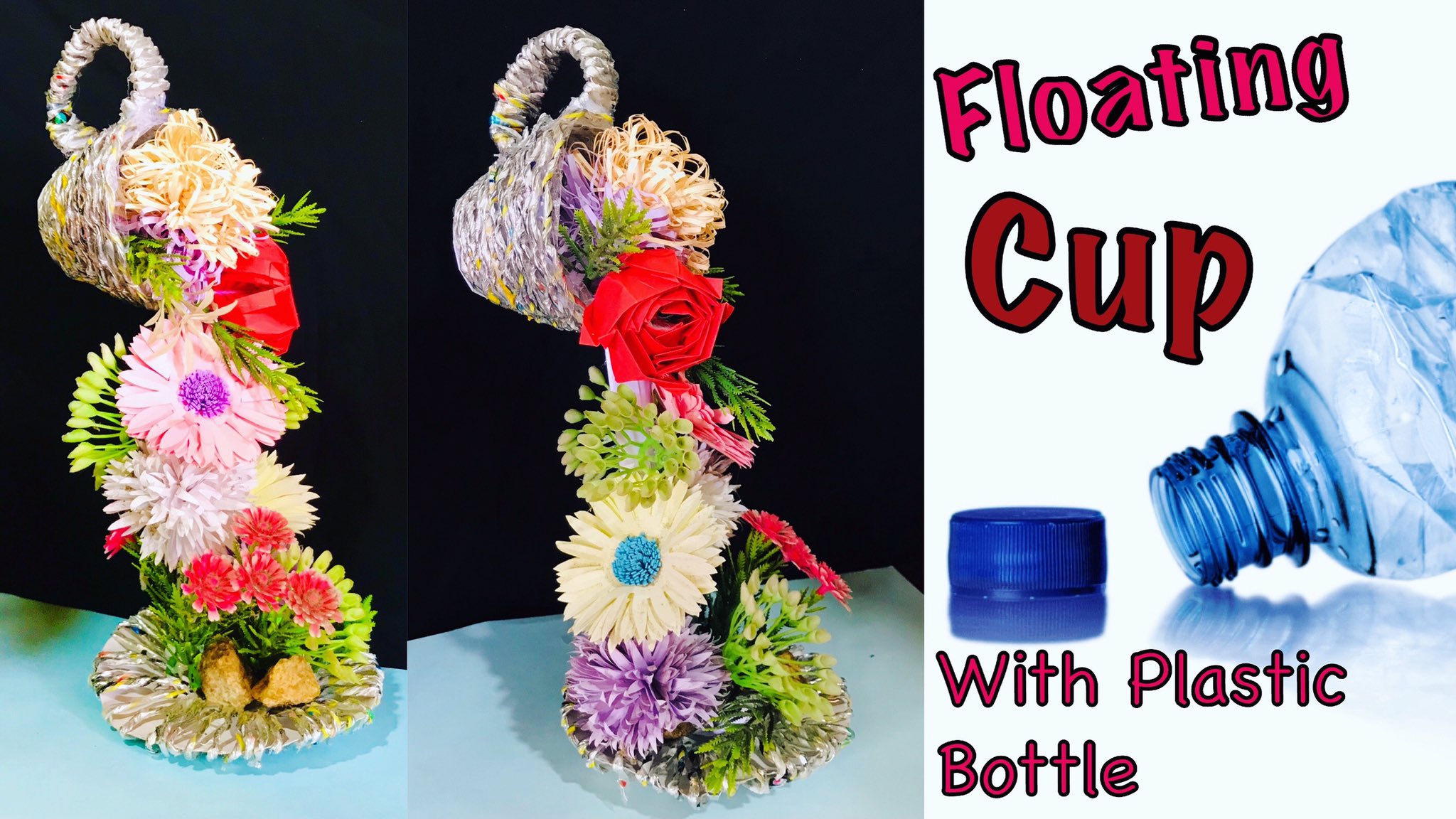 Diy Floating Tea Cup With Plastic Bottle: Easy Craft Guide