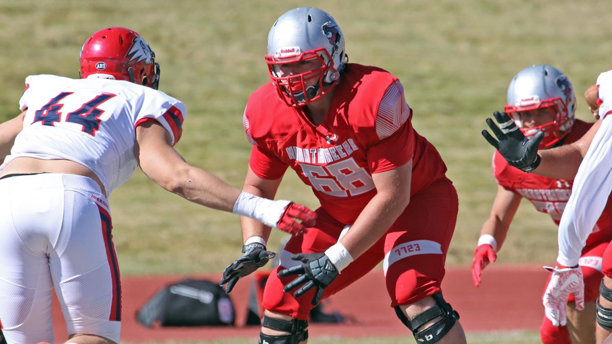 After a great phone call with <a href="/Jas_Bains_12/">Jas Bains</a> and <a href="/CoachMcFadden/">Ryan McFadden</a> I am extremely blessed to say I have received my 1st offer to Western Colorado University! <a href="/SixZeroAcademy/">Coach Matt McChesney</a> <a href="/WHO_CoachMJones/">Michael Jones</a> <a href="/DCHuskiesFBall/">Coach Rice</a> #dungeonfamily #villain