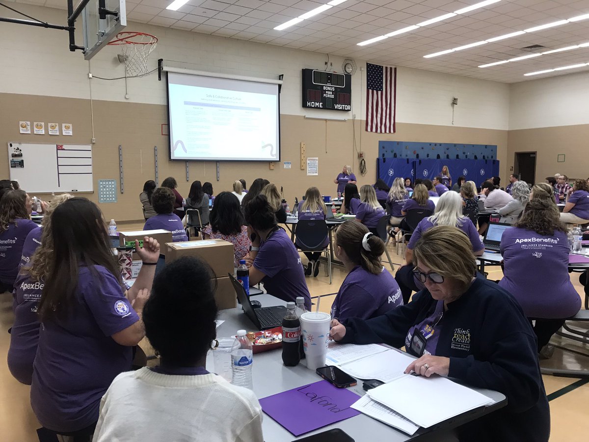 SFE_3820's tweet photo. @TeamMabusTitleI & @MsSchulz2 introducing us all to a discussion protocol we experienced from @INPLI1. Helped us bring clarity to the work we do together. #alwayssometimesnever #wearewayne #stoutfieldgood https://t.co/I51cZ8L9z5