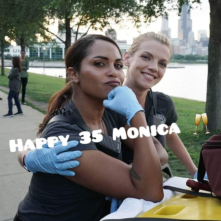 Happy 35th birthday Monica Raymund. 