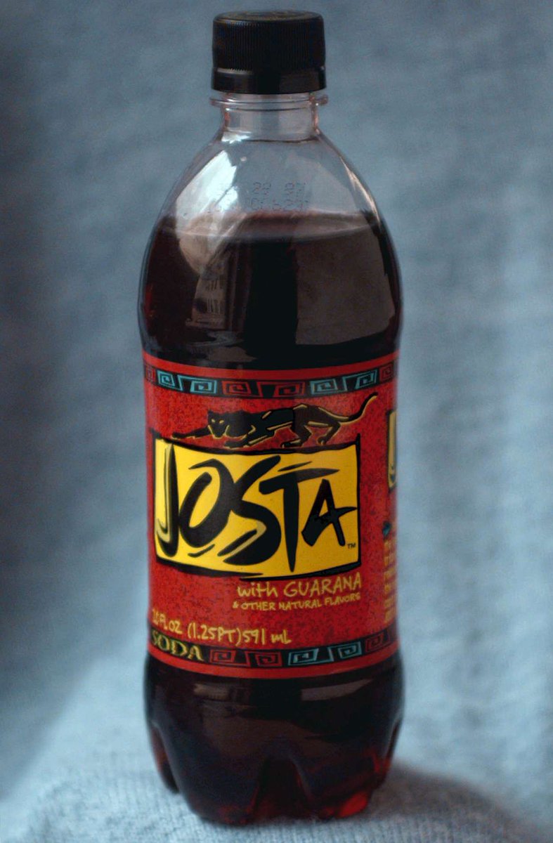TheCatGrandma's tweet photo. Dear @pepsi what kind of commitment do you need from me to bring back Josta? Can we sacrifice one of the 57 Mountain Dew colors for a taste of the good stuff? https://t.co/CiCL149CZT