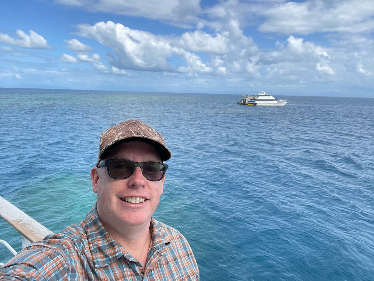 Day 2 begins : Scuba diving 🤿 on The Great Barrier Reef. #winterdiving