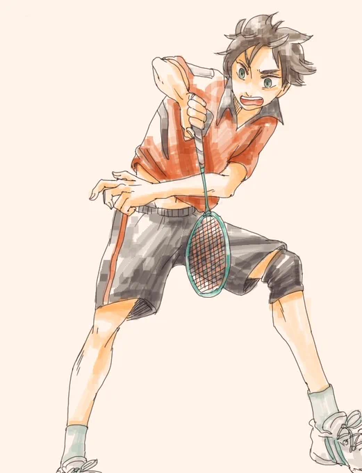 これは昔、部活シリーズで描いたのだけど、オリンピック観ててやはりスポーツは良いなと思って再掲! #進撃の巨人 #ファンアート 
