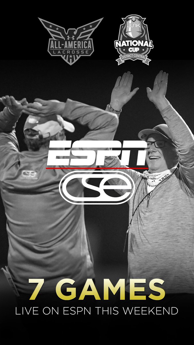 👉PROUD to have 430 different high schools and 350 different club programs represented in this years UA All America. 5500+ players tried out nationwide

📺 7 CSE events to air on <a href="/espn/">ESPN</a> networks this weekend between the <a href="/junkbrands/">JUNK Brands</a> District Central and UAAA Senior + Underclass
