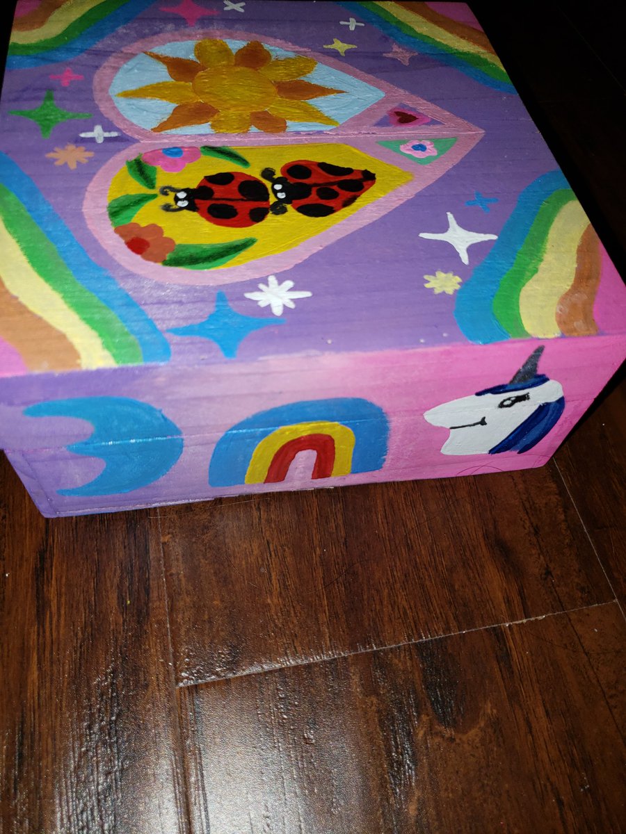 marcellabrittl's tweet photo. All finished painting this hippie themed inspired square shaped box! ๐โ๐ปโฎ๐๐คฉโ๐ปโฎ๐๐จ๐๐น๐ผ๐ธ๐ต๐๐บ๐ป๐๐ฆ๐๐
@Talkart #talkartpodcast #talkart #QuarARTine #artwork2021 #fanart #fanart #hippie #hippies #hippieartwork #flowerchild #flowerpower #hippieflowerpower #peaceandlove https://t.co/PCN09oeNFg