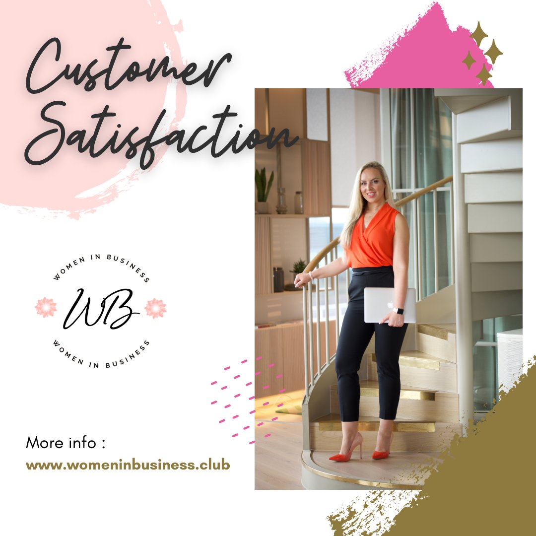 Remember, repeat customers equal repeat success!

➡️ Always aim to please so that customers feel welcomed and supported
➡️ Make up for mistakes and show your customers that you care!

For more, visit us at womeninbusiness.club

#happycustomers #customersatisfaction