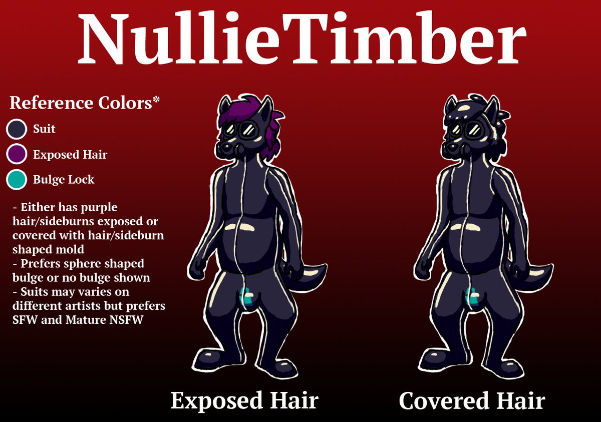 NullieTimber's tweet image. I finally got my reference sheet done.