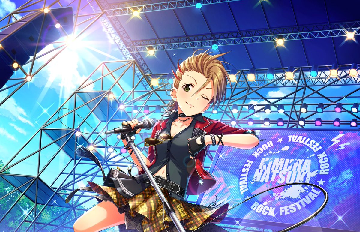 mulletOTD's tweet photo. Today’s first Mullet of the Day character is Natsuki Kimura from iDOLM@STER! https://t.co/HqjorlN7RQ