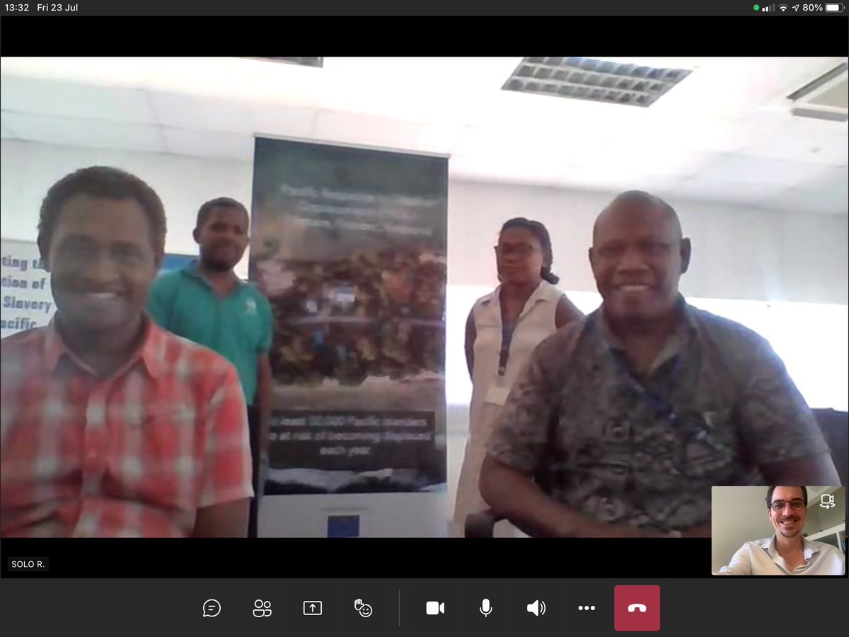 IOMAustralia's tweet photo. The Pacific Response to Disaster Displacement (#PRDD) has completed its final Community Vulnerability Disaster Displacement Training for the Solomon Islands! IOM and partners are in the field putting the training into practice in Burns Creek #IOM #Climatechange #Displacement #DRR https://t.co/zHh2pB31a0