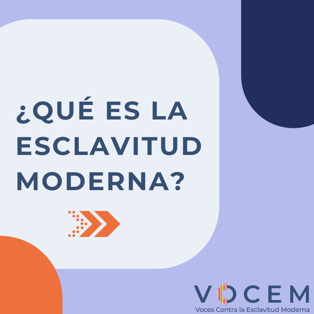 vocescem's tweet photo. Lunes de #InfórmateConVOCEM 👇🏻

¿Sabes qué es la #EsclavitudModerna? Mueve tu dedo a la derecha y conoce 👉🏻 , necesitamos informarnos para combatir esta problemática.

¿Te sumas? Deja tu comentario👇🏻

➖
#VOCEM #ContraLaEsclavitudModerna #ContraLaTrataaha https://t.co/m6qaQJjygp