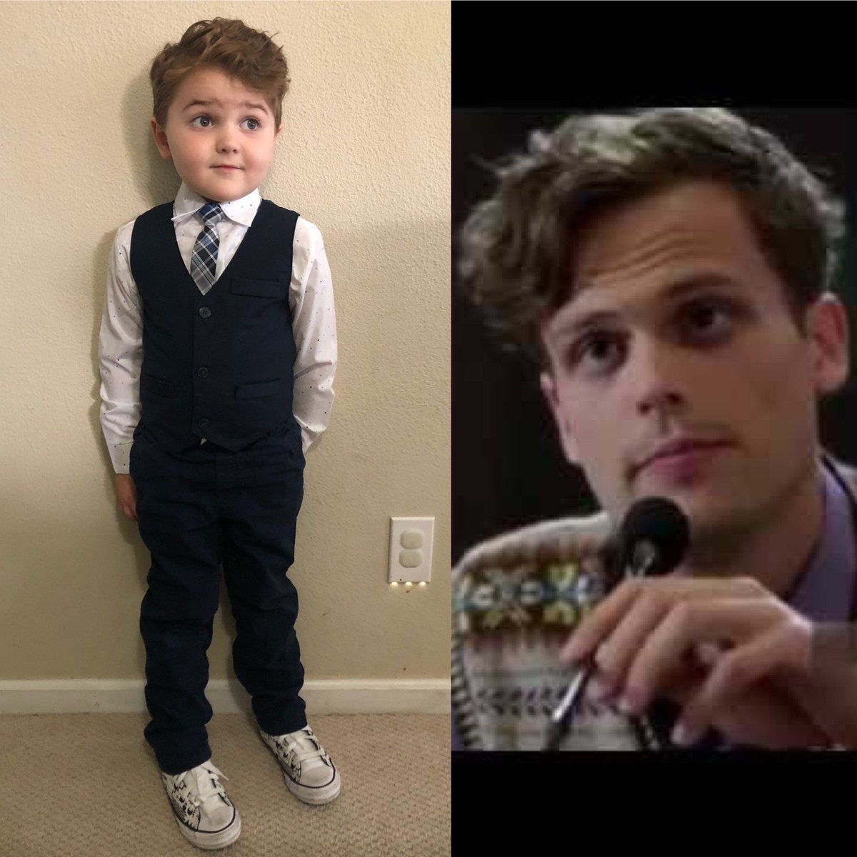 tatytringali's tweet photo. Dr. Spencer Reidโs biggest fan #haircut #kidscuts #haircutsforboys #haircutforkids #drspencerreid #spencerreid #criminalminds #cosmoprof #jcpennysalon #bayareahairstylist #behindthechair #oneshothairawards #mathewgraygubler @GublerFansUnite @GUBLERNATION https://t.co/t6D9ChbQn4