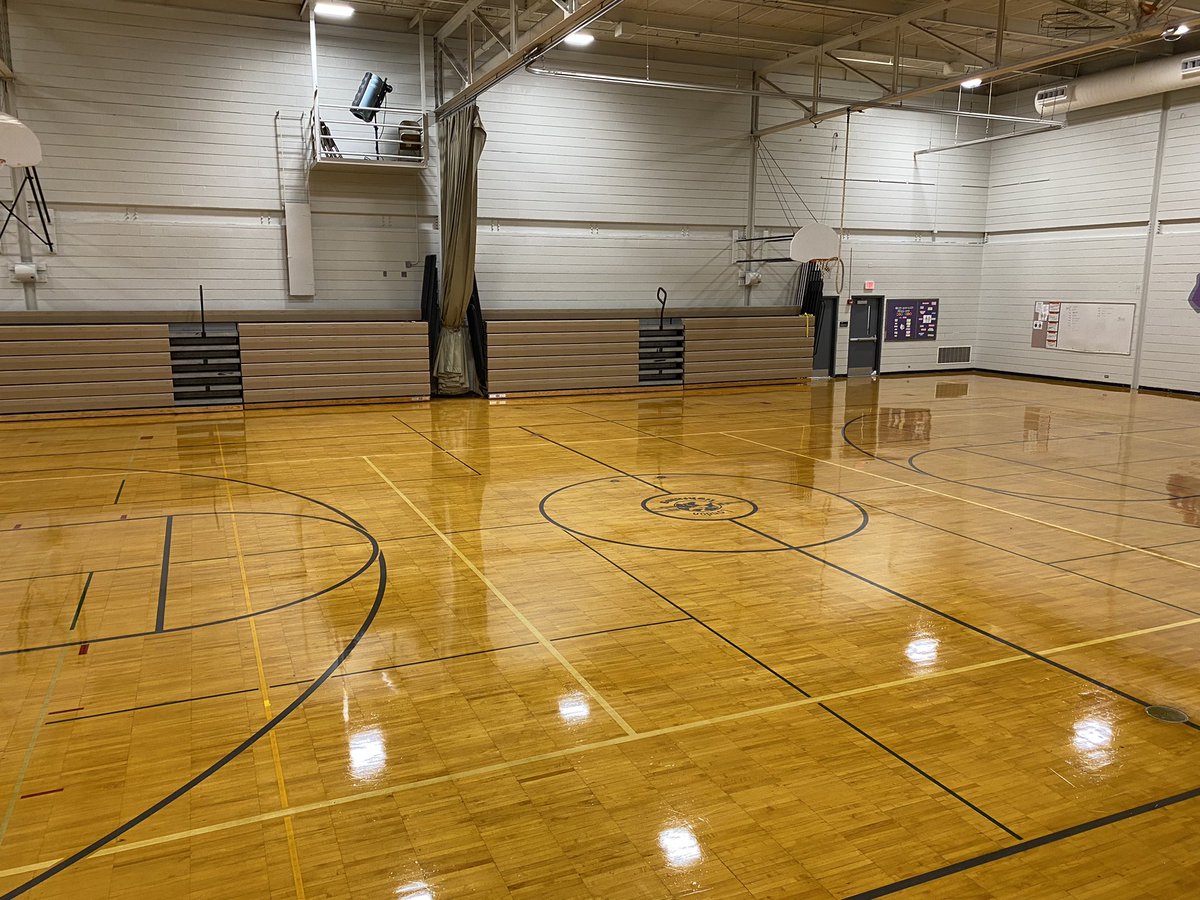 #21Learns London gym floor given a fresh look.   Other changes over  included adding LED lighting and fresh paint.