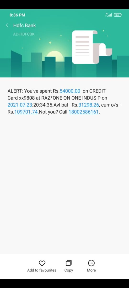 bari_mustaqueem's tweet photo. @Razorpay @RazorpayCare @MahaCyber1

 Hi Razor pay, immediate action to be taken please.
Some one has done fraud with me through your payment link.
Kindly look into matter and reverse the transaction. They provide a fraud link to me kindly help me a big amount of Rs. 2 lakh. https://t.co/k5LyIZi3gS