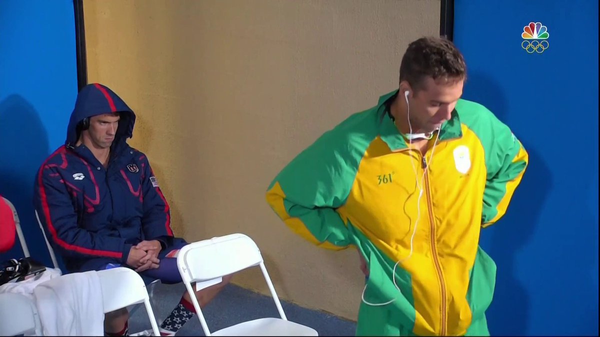 NBCOlympics's tweet image. Chad le Clos is in the pool next on NBC reminder: