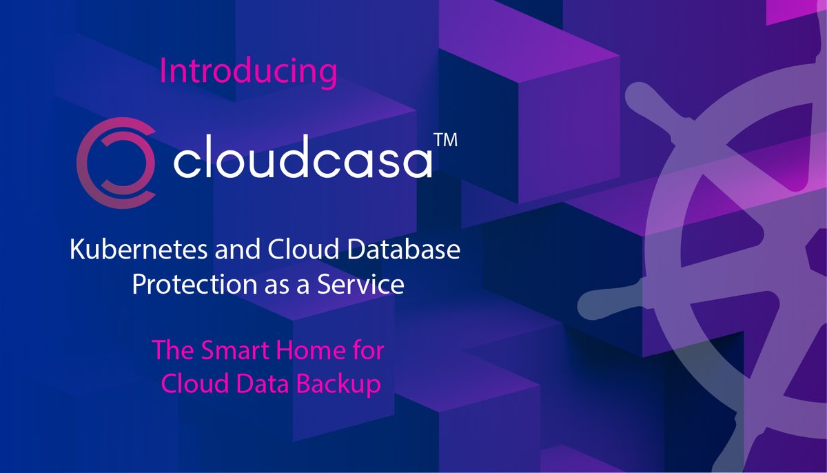 CloudCasa's tweet photo. #DevOps teams must take responsibility for #dataprotection in #cloudnative applications to ensure consistent #backup &amp; recovery of #container-based applications.

We make it easy with CloudCasa - #Kubernetes &amp; #CloudDatabase
Protection as a Service
Sign Up https://t.co/WY9UItmkOC https://t.co/hKfeCj231H