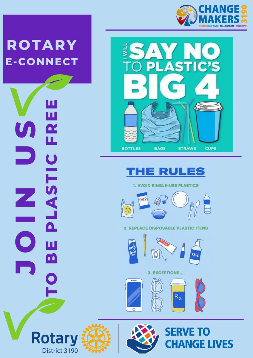 Let's do our little bit of good from where you are; it’s those little bits of good put together that overwhelm the world. 

Make an impact on the world around you, let's do something drastic – cut the plastic !!! 

Let's make a Plastic pollution free world!!!