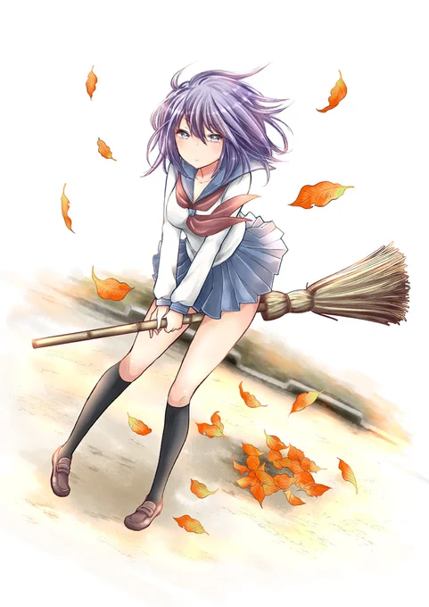 ホウキに乗りたい 