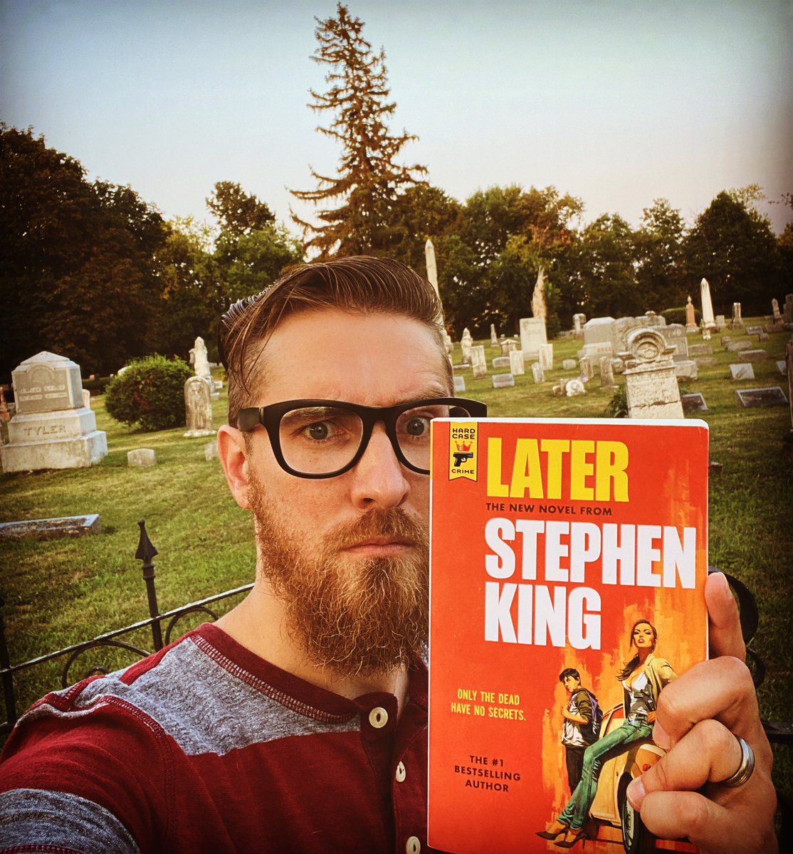 JKSPulp's tweet photo. “There’s always a later, I know that now. At least until we die. Then I guess it’s all before that.”
.
#Later by @StephenKing. Enjoyed the journey. Very “Catcher in the Rye” vibe with a perfect amount of creep factor. I was intrigued just listening to his voice inside my head. https://t.co/rnHyN8rvz9