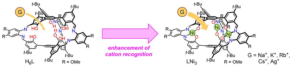 bhkenlo's tweet photo. Enhancement of Alkali Metal Ion Recognition by Metalation of a Tris(saloph) Cryptand Having Benzene Rings at the Bridgeheads https://t.co/jlFs3Z2zUN Akine, Nabeshima, &amp; co-workers
@InorgChem 
#cryptand #nickel #metallocryptand #AlkaliMetal #silver #binding #DFT #cavity #cationPI https://t.co/7U2yqs8o3A