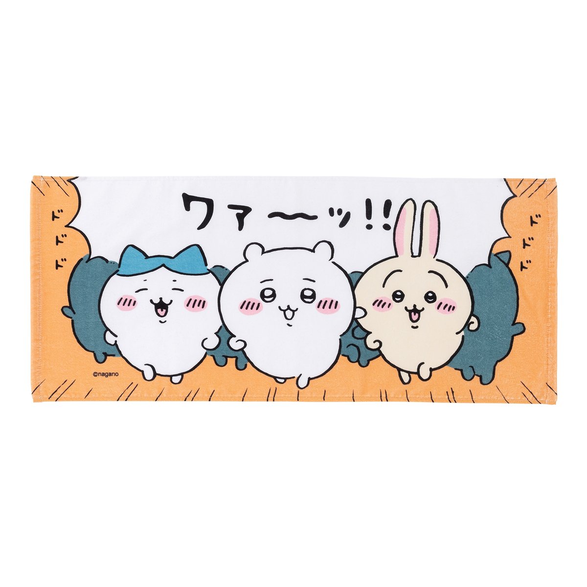 ちいかわの森 先行販売／ 🌳フェイスタオル （ドドド） ちいかわの森