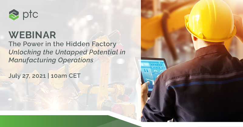 PTC_Nordics's tweet photo. Live webinar today! Register to learn how defining OEE in terms of time can impact bottleneck performance and improve crucial KPIs. 👉 https://t.co/JEc7yD7LwT https://t.co/1s0qfNoTtn