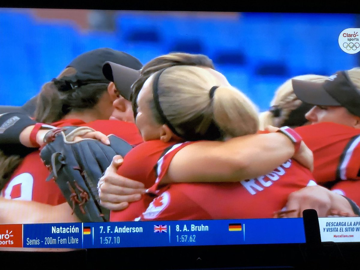 PHOENIX3097's tweet photo. Very good Canada 🇨🇦 #Canada #mx #Olympics #Softball #Tokyo2020 https://t.co/TNjoh0Pyuh