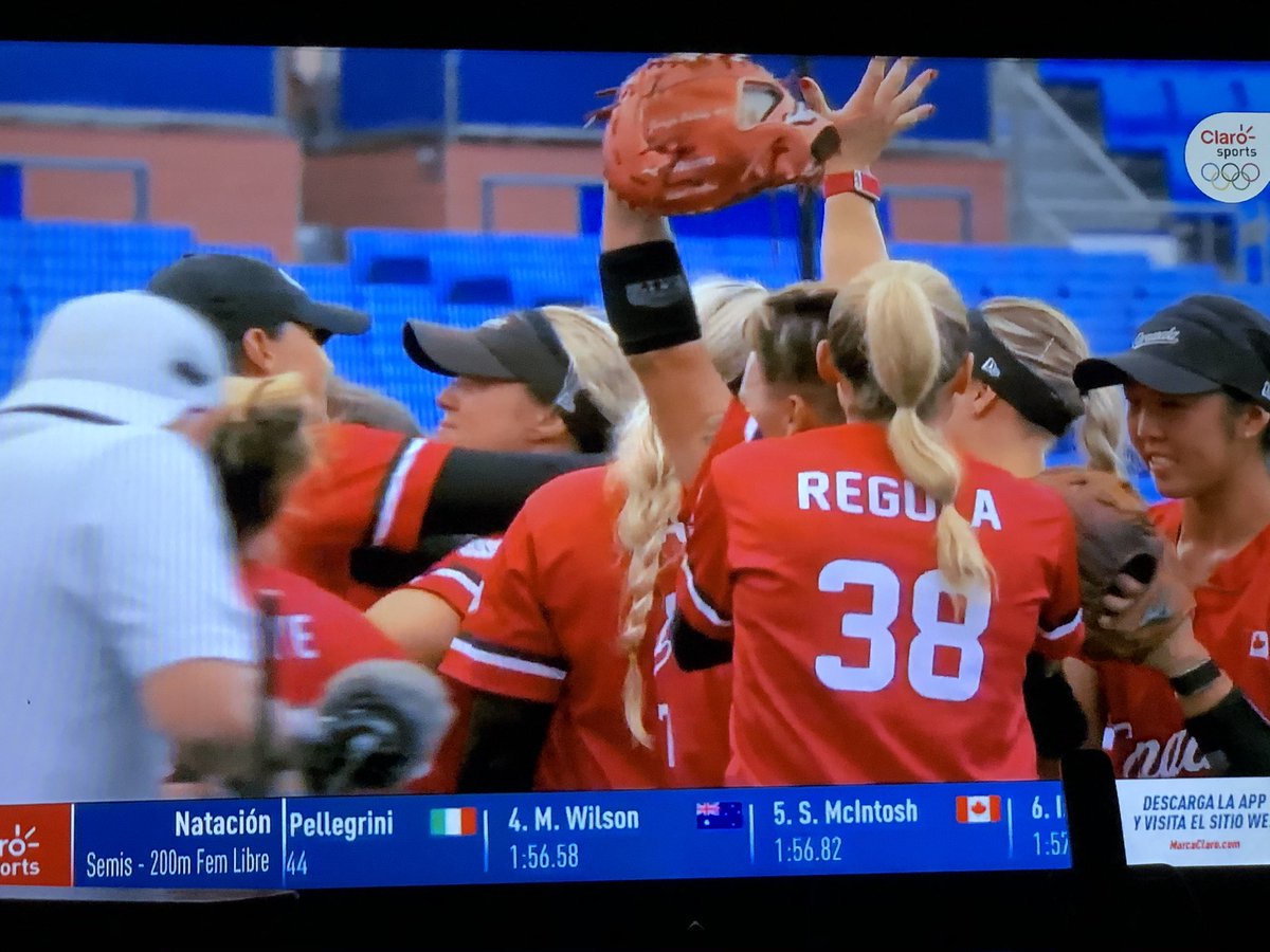 PHOENIX3097's tweet photo. Very good Canada 🇨🇦 #Canada #mx #Olympics #Softball #Tokyo2020 https://t.co/TNjoh0Pyuh