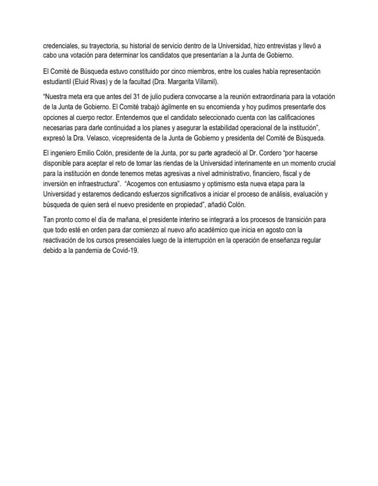 Representación Claustral-Junta de Gobierno UPR (@claustralde) on Twitter photo 
