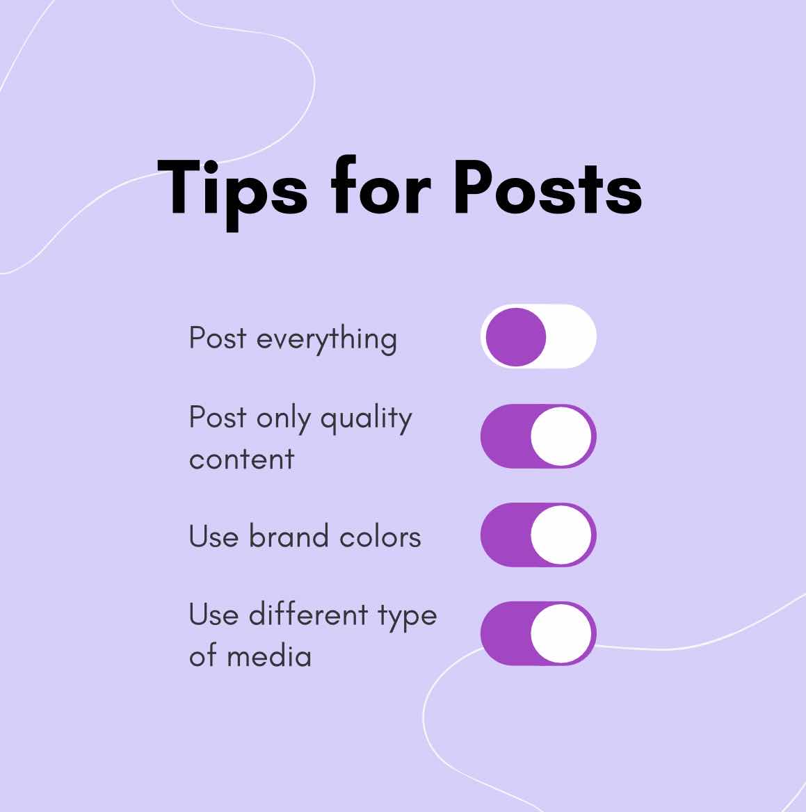 Don’t just do random post and hope somehow it would convert. 

Create a content calendar and build a content that is aligned to your goal, niche and what you want to convey to your audience.

#socialmediamanagement
#socialmediamarketing
#onlinemarketing
#onlinepresence