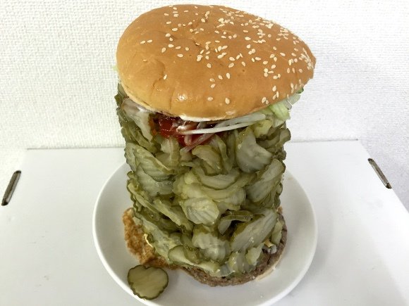 When you order extra pickles, be specific in how much extra you want.