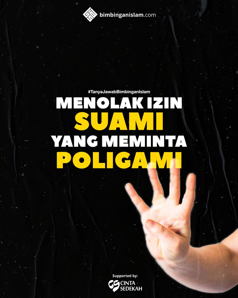 bimbingan_islam's tweet photo. Menolak Izin Suami yang Meminta Poligami

https://t.co/s2LhUPzF4S https://t.co/0AGMLwjyu6