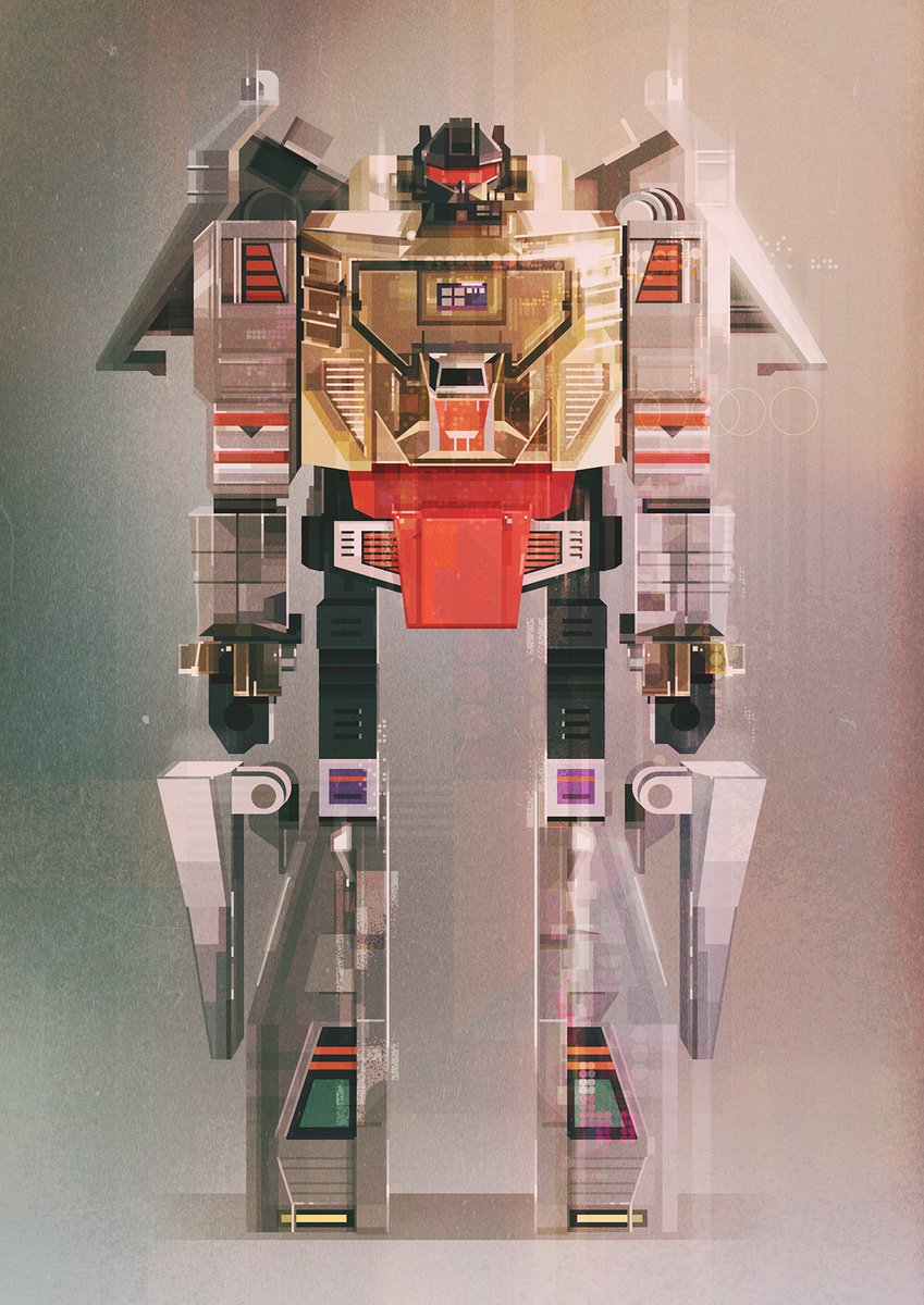 An illustration of a transformers toy.