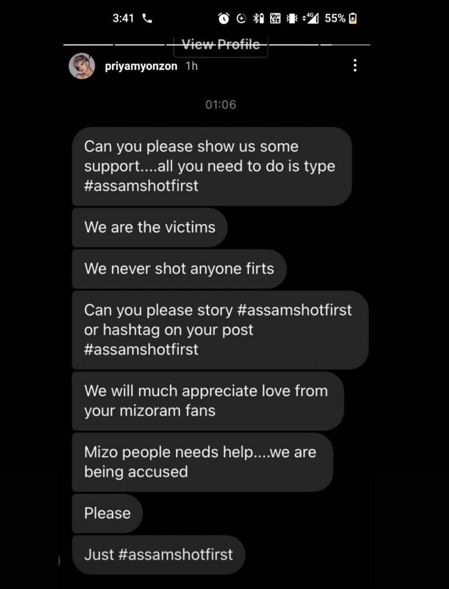 aboyobbhuyan's tweet photo. #AssamMizoramBorder: It seems an Indian State has begun some propaganda against another state following the horrific clash at the border.

Is this how hashtags are being trended to play the blame game? @ZoramthangaCM must see this. @himantabiswa @Pijush_hazarika https://t.co/QBHaPubFEn