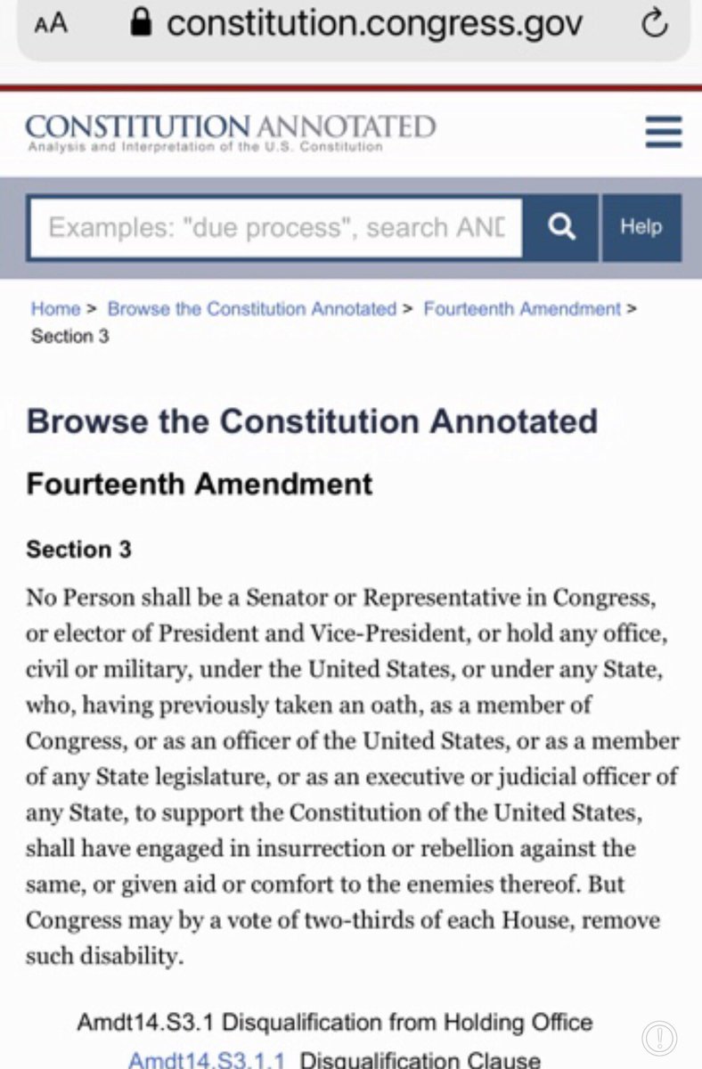 whatsrealhere's tweet image. Am I understanding this because it seems to insane if it's what I think...the DOJ, using my tax dollars, is defending a seditionist instead of charging him with treason? Where does it end? Will they defend #TraitorTrump?
What happened to #Title18Chapter115 &amp;amp; #Amendment14Section3